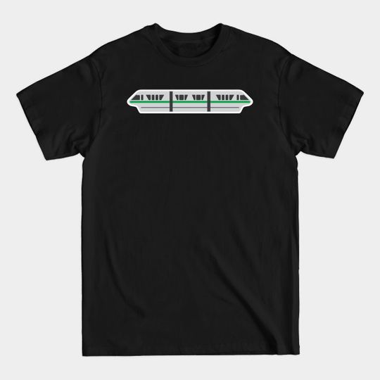 Discover Monorail - Dark Green - Monorail - T-Shirt