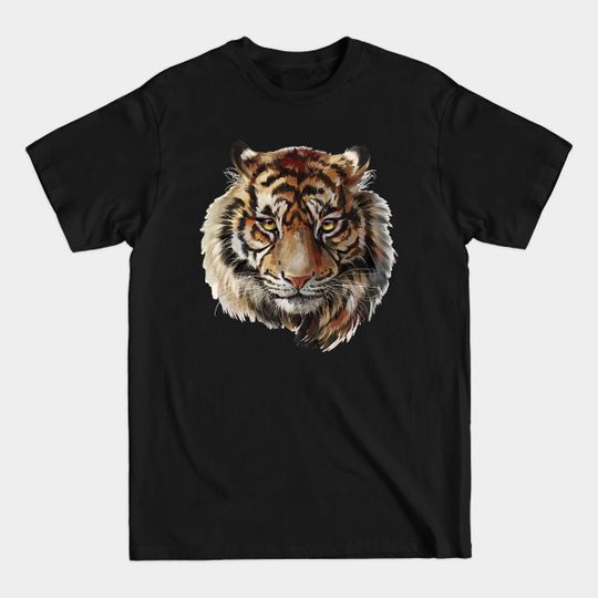 Discover tiger face - Tiger - T-Shirt
