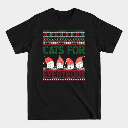 Discover cats for everybody Christmas - Cats For Everybody Christmas - T-Shirt