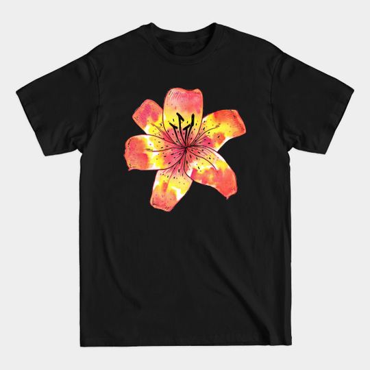 Discover Watercolor Tiger Lily - Tiger Lily - T-Shirt