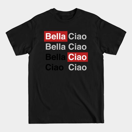 Discover Bella Ciao Mint Heist Revolution - Money - T-Shirt