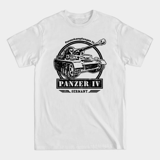 Discover Panzer 4 - German WW2 Tank - Panzer Iv - T-Shirt