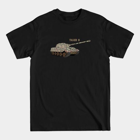 Discover Tiger II German WW2 Battle Tank - Tiger Ii - T-Shirt