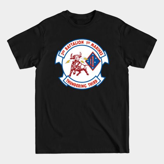 Discover 3rd Battalion 1st Marines - 3rd Battalion 1st Marines - T-Shirt