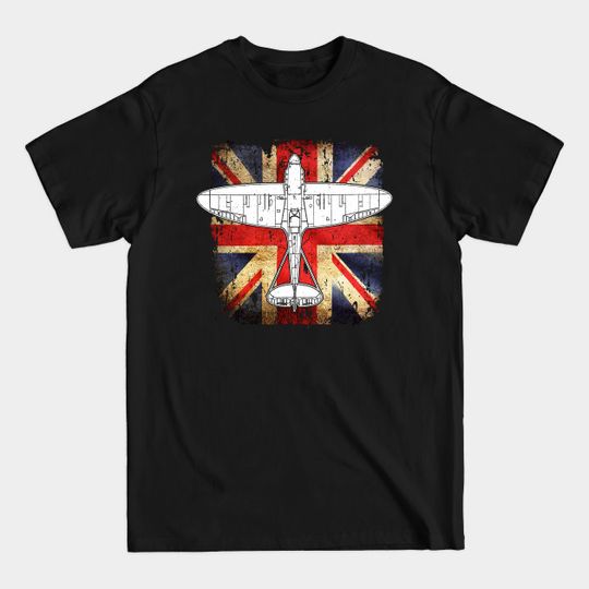 Discover Supermarine Spitfire UK RAF WW2 Plane Aircraft Airplane - Spitfire - T-Shirt