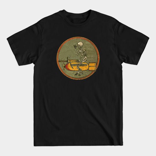 Discover WW2 airforce Skeleton Bomber Patch - Bomber Pilot - T-Shirt