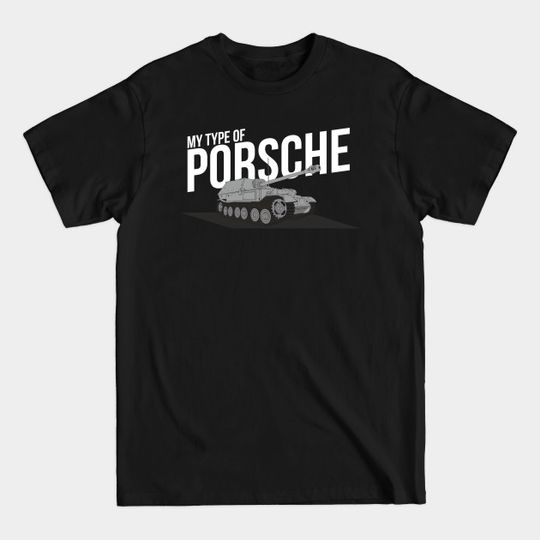 Discover 8,8 cm StuK 43 Sfl L/71 Panzerjäger Tiger (P) - German Tank - T-Shirt