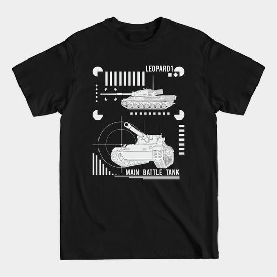 Discover Leopard 1 main battle tank - Leopard 1 - T-Shirt