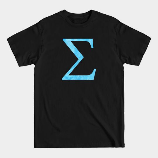 Discover Blue Sigma - Sigma - T-Shirt