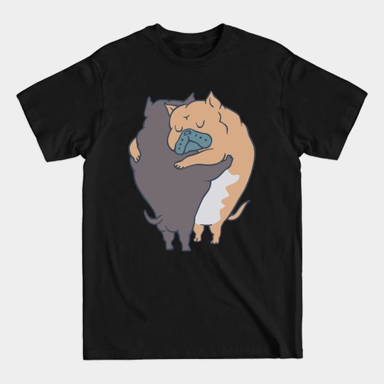 Discover American Bully Hugs - American Bully - T-Shirt