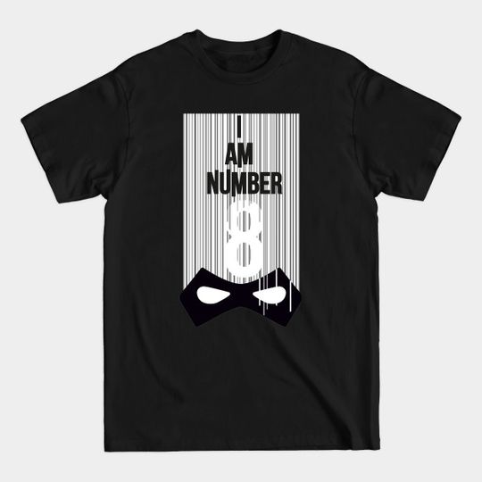 Discover Number 8 the Umbrella Academy - Umbrella - T-Shirt