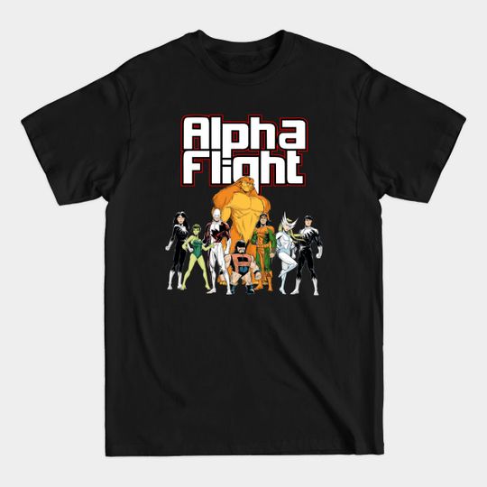Discover Alpha Flight Team - Alpha Flight - T-Shirt