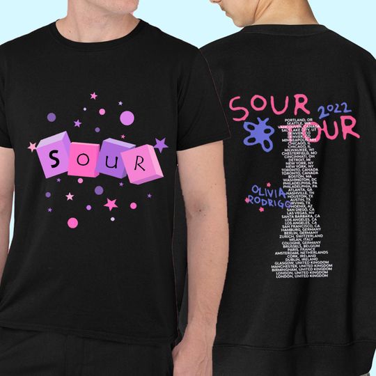 Discover Olivia Rodrigo Sour Tour 2022 Shirt