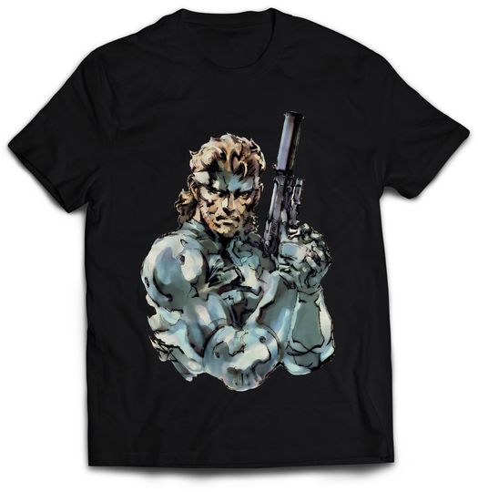 Discover Metal Gear Solid Snake mgs2 Unisex T-shirt