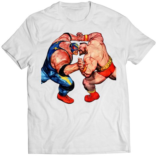 Discover Raiden VS Zangief Capcom VS Snk CVS Unisex T-shirt