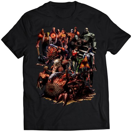 Discover Resident Evil 2 Zombie Monsters Unisex T-shirt