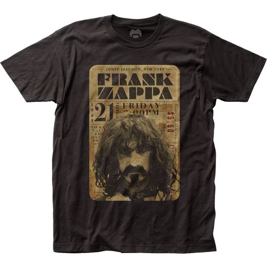 Discover Frank Zappa Concert Ticket 30/1 shirt