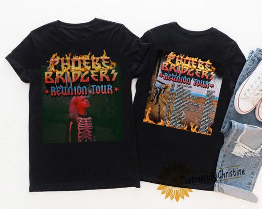 Discover Phoebe Bridgers Reunion Tour 2022 Shirt