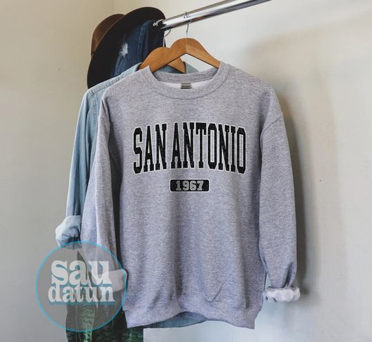 Discover San Antonio Vintage Crewneck Sweatshirt
