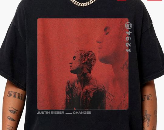 Discover Justin Bieber Changes Vintage Concert T-Shirt