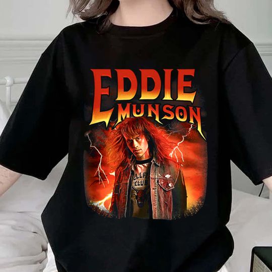 Discover Eddie Munson Vintage T-Shirt
