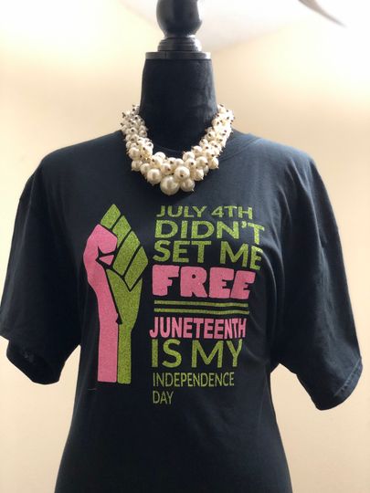 Discover Pretty Girl Juneteenth T Shirt