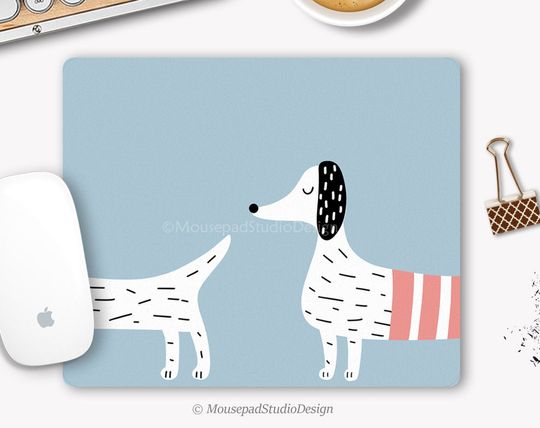 Discover Kawaii Dog Animal Mouse Pad