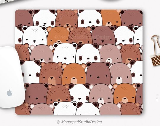 Discover Cute Panda Animal Mouse Pad
