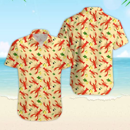 Discover Lobster Kramer Seinfeld Hawaiian Shirt