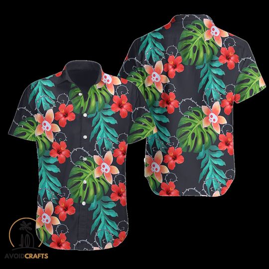 Discover Dracula | Hotel Transylvania 3 | Hawaiian Shirt , Summer Hawaiian, Short-Sleeve Hawaiian Shirt,