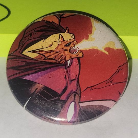 Discover Comic Book 1.5 Button// Etrigan