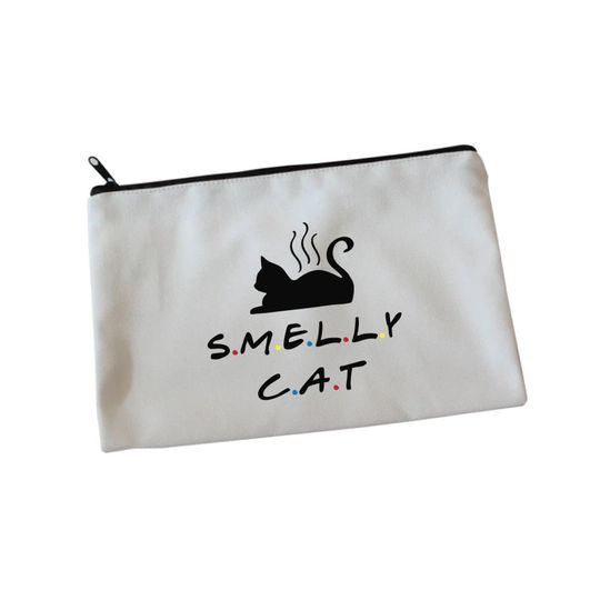 Discover Smelly Cat - Friends Inspired - Cosmetic Bag / Make Up Bag