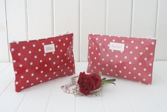 Discover Compact Personalized Makeup Pouch