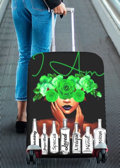 Discover I Am Luggage Cover