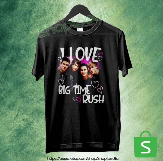 Discover Aesthetic Graphic Big Time Rush Fan T-shirt