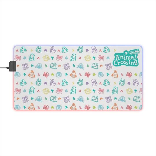 Discover Animal Crossing LED Gaming Mouse Pad