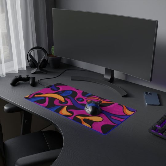 Discover LED Gaming Mouse Pad