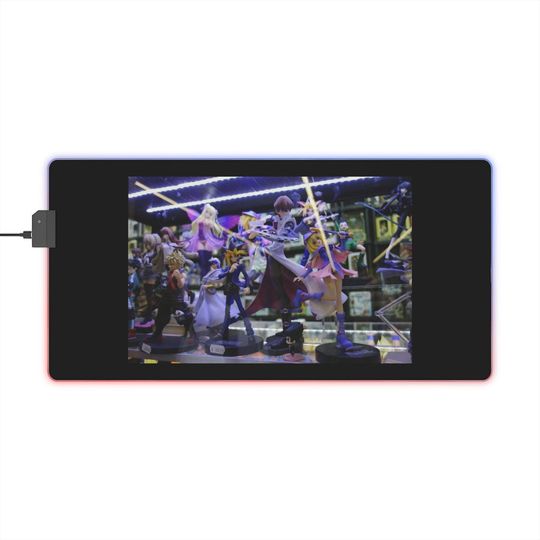 Discover LED Gaming Mouse Pad Anime