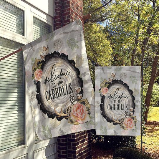 Discover Welcome House Flag