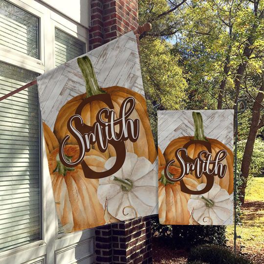 Discover Fall House Flag