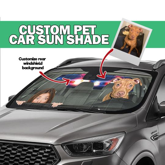 Discover Custom Dog Car Sun Shade - Auto Protection