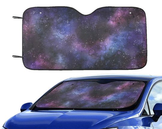 Discover Galaxy Space Windshield Car Sun Shade