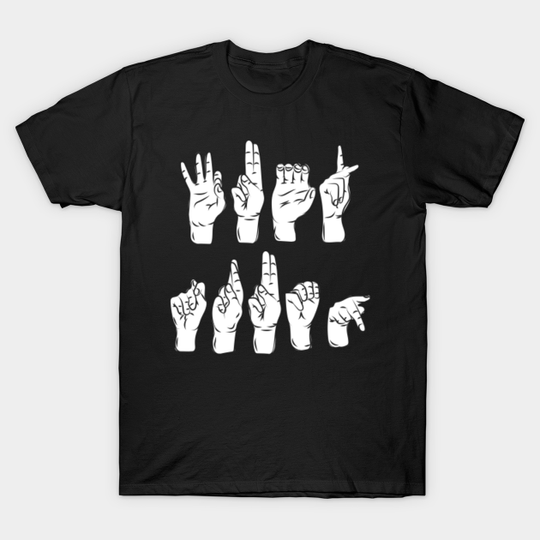 Discover Anti Trump ASL - Anti Trump - T-Shirt