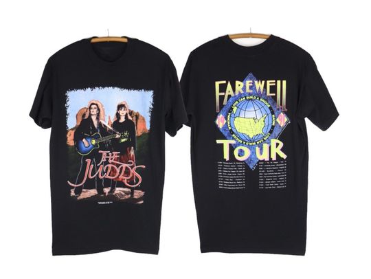 Discover The Judds Farewell Tour Shirt, Vintage Reprint Shirt, The Judds Shirt, Fan Gift Shirt