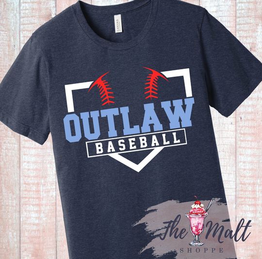 Discover CUSTOM YOUR TEAM Baseball Home Plate Design Shirt T-Shirt