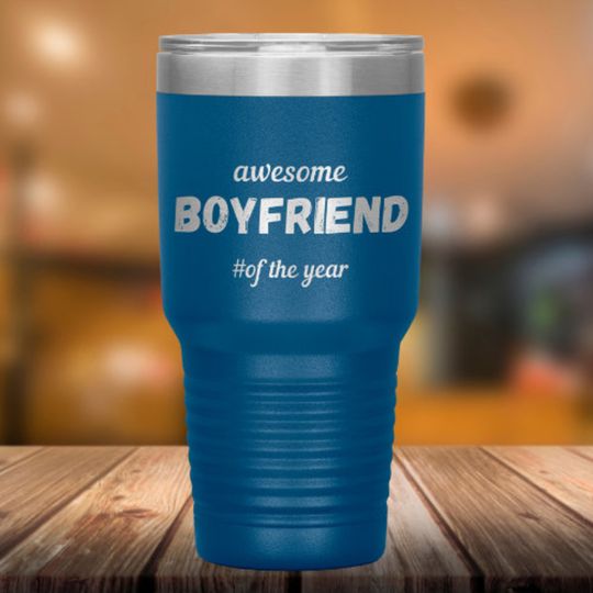 Discover Boyfriend Custom Name Tumbler - Personalized Gift