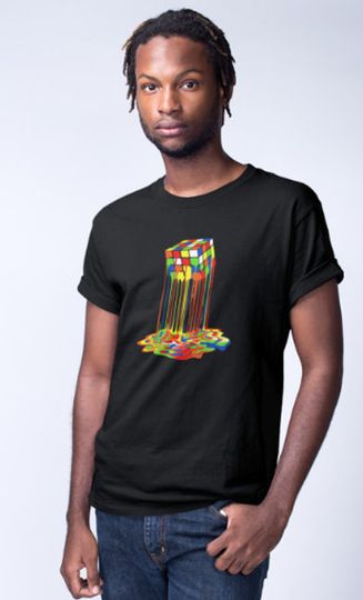 Discover Melted Rubik's Cube - T Shirt