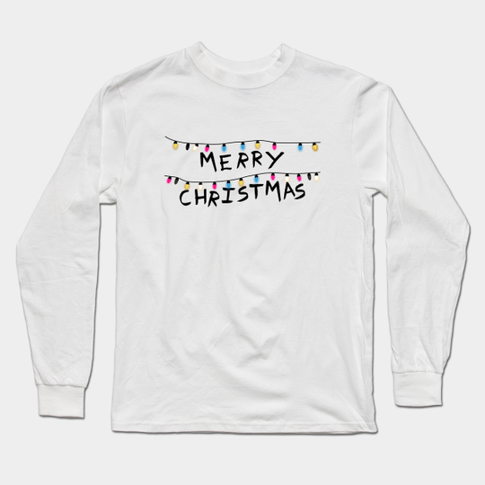 Discover Merry Christmas lights - Christmas - Long Sleeve T-Shirt