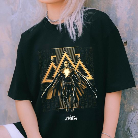 Discover Black Adam T-Shirt, Black Adam Dwayne Johnson Shirt