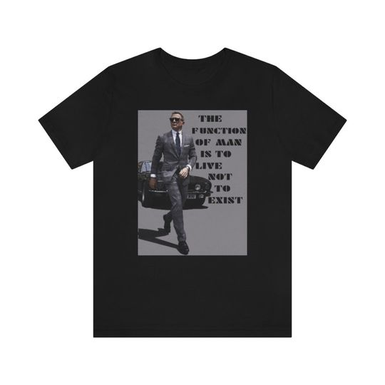 Discover Function of Man Daniel Craig James Bond 007 No Time To Die T-Shirt